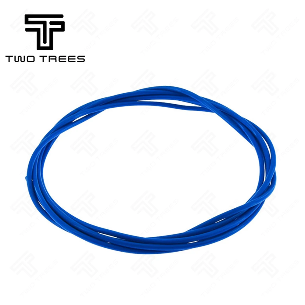 1 м PTFE труба ID 2 мм OD 4 мм Труба к j-головке hotend RepRap росток Боуден экструдер для 3d печати двигателя V5 V6 1,75 мм нити