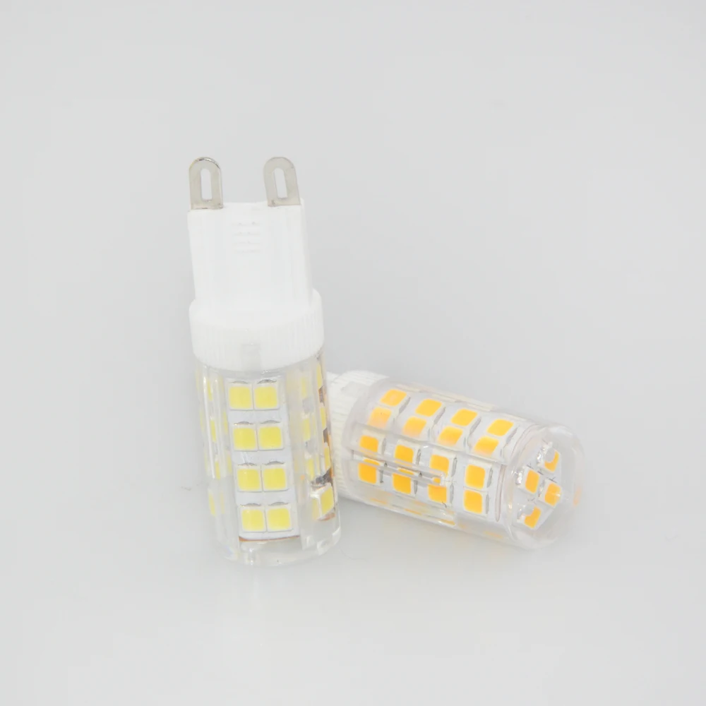 2016 led G9 E14 G4 Led Mini Light 51 LEDs 220V 230V 5W светодиодные лампочки 2835 керамика Свеча лампа для