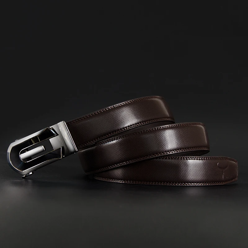 COWATHER 2019 мужской ремень из натуральной коровьей кожи мужские роскошные ремни для