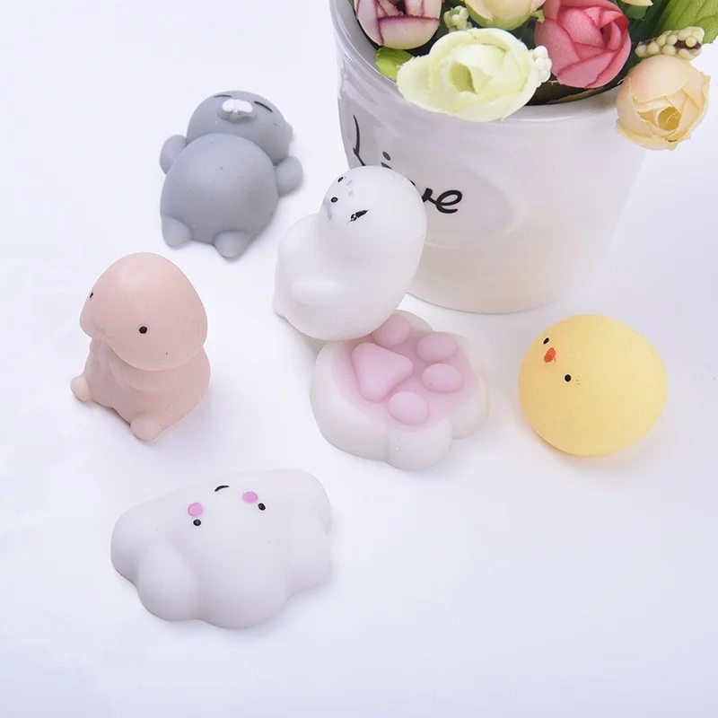

Super Cute White Squishy Seal Squishies Funny Simulation Toys Vent Toys Gift Home Decoration Fairy Garden
