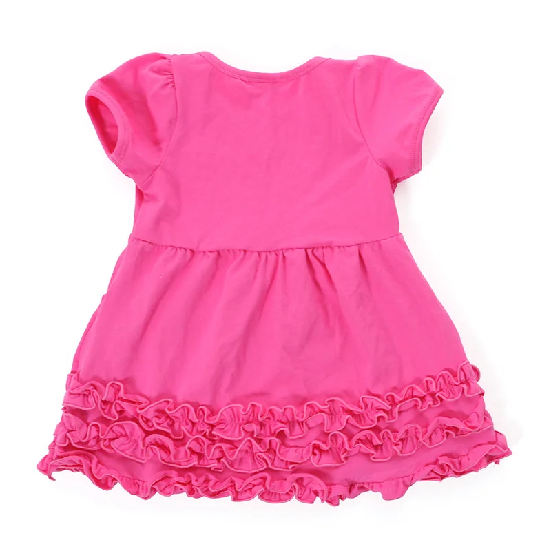 Летнее платье с оборками Kaiya Angel 2017 детская одежда для девочек 1-9 лет малышей