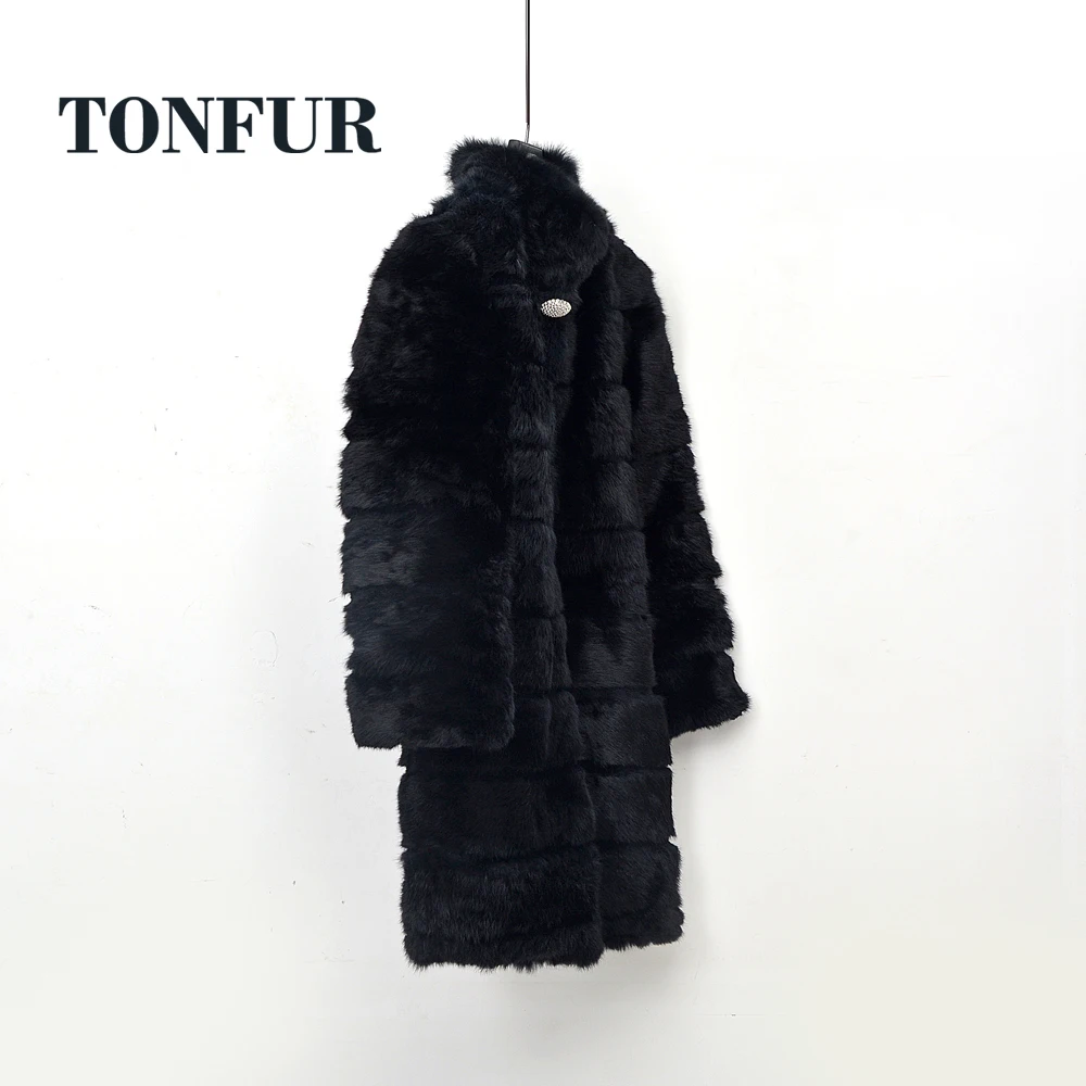X длинное роскошное колье толстый теплый мех натуральная Шуба из натурального
