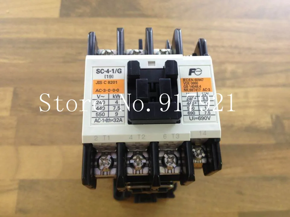 

[ZOB] New original Fe SC-4-1/G DC24V 32A DC contactor Fuji Elevator DC contactor