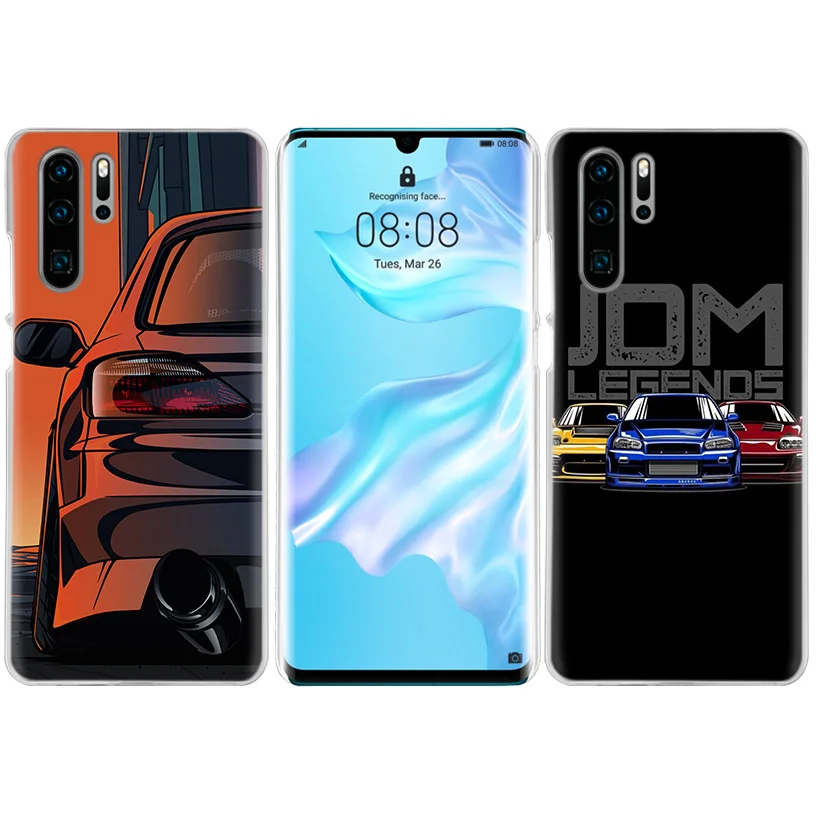 Классный чехол-комикс для спортивных автомобилей huawei P20 P30 P Smart Nova 4 3i P10 P9 P8 mate 10 20 lite Pro Mini жесткий чехол для телефона из ПК