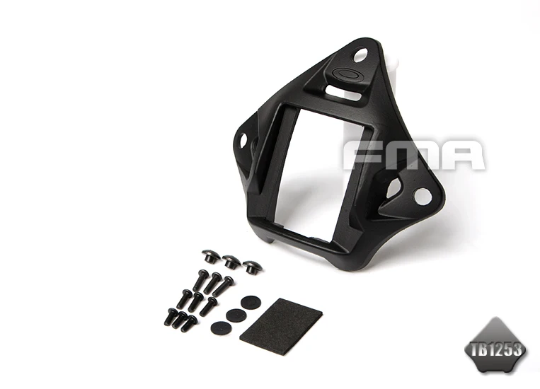 Шлем Охотничьи аксессуары FMA TB1253-BK/DE/FG алюминиевый VAS кожух NVG кемпинг тактический шлем Крепление - Цвет: BK