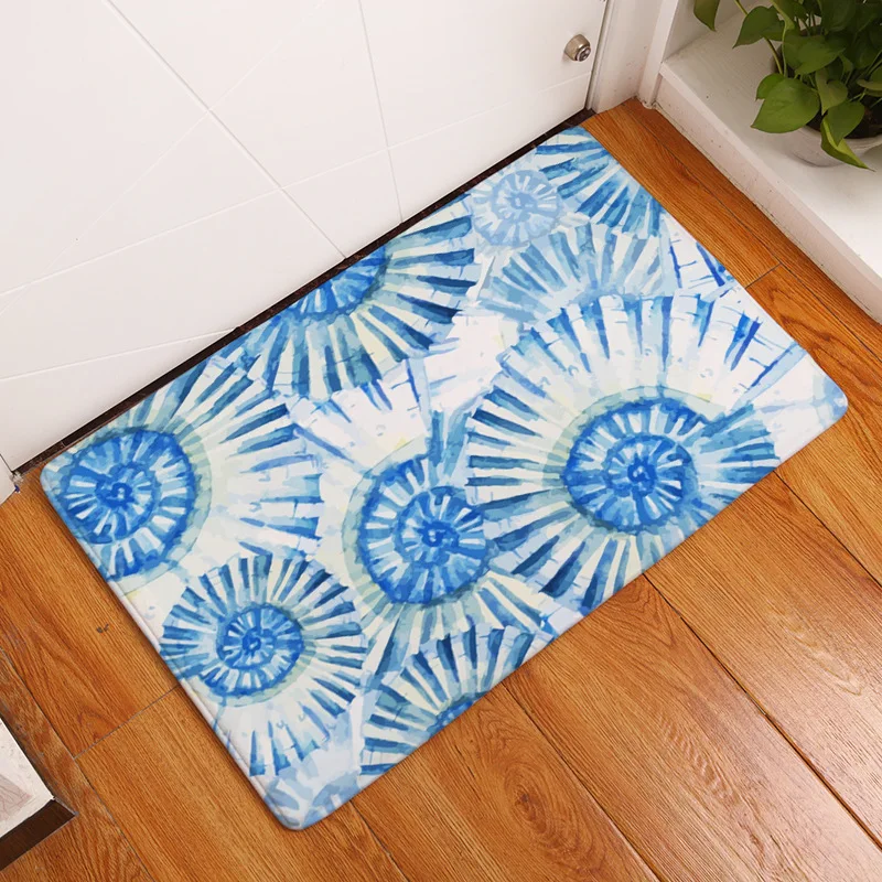 Мягкие фланелевые Коврики для спальни с принтом моряков Нескользящие ванной