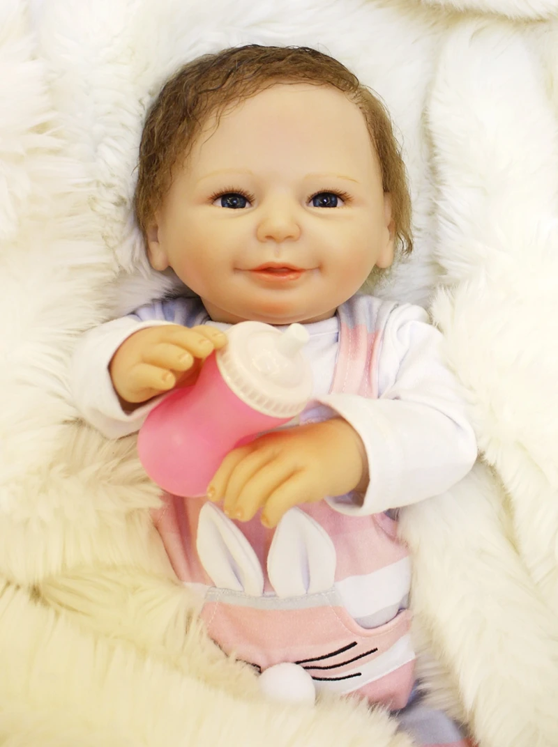 50 см силиконовая кукла Reborn Детская Playmate подарок для девочек 20 дюймов Bebe Alive мягкие