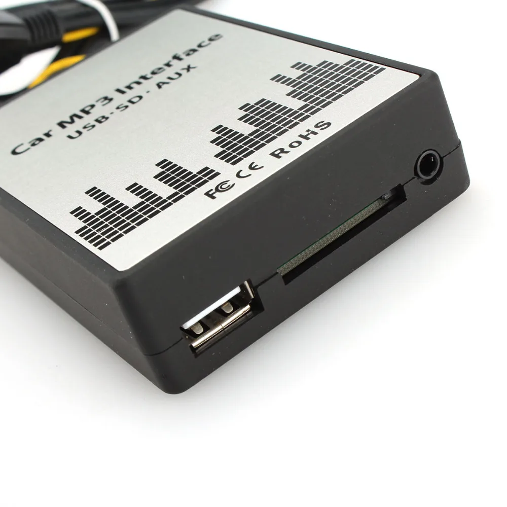 Taihongyu USB SD AUX Интерфейс адаптер цифровой музыки MP3 cd чейнджер конвертер для Volvo Ху C70