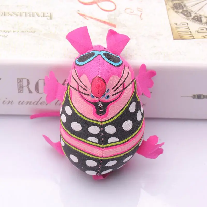 Продукт для домашних животных жирная кошка игрушка жирный холст красочная мышь с