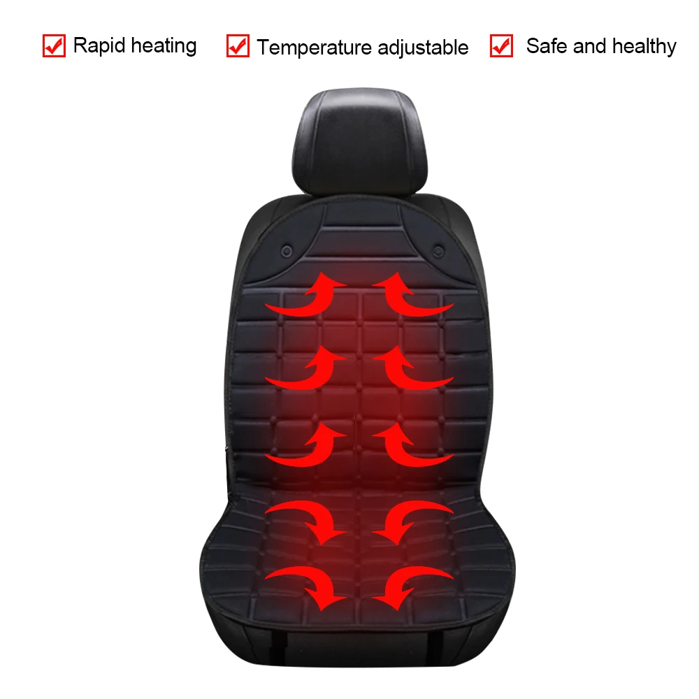 1 шт. автомобильный зимний теплый обогреватель сидения подушка чехол для сиденья