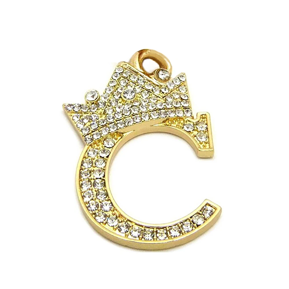 Металлический сплав Хрустальная корона БУКВЕННОЕ очарование начальный Алфавит