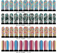 wholesale New arrival water transfer Nail Art polish wrap Sticker decorate beauty patch cover 500packslot free DHLEMS shipping