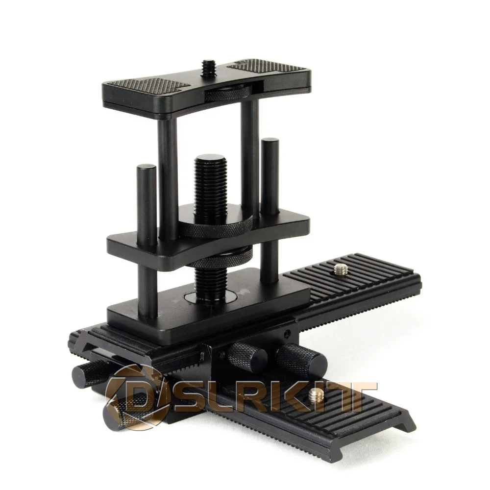 DSLRKIT 6 way Macro Shot Focus Rail Slider вверх вниз вправо влево назад|Штативные головки| |