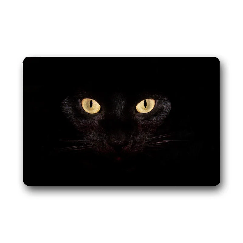 Напольные коврики с изображением черной кошки коврик для ванной и | Коврики для ванной -32864808283
