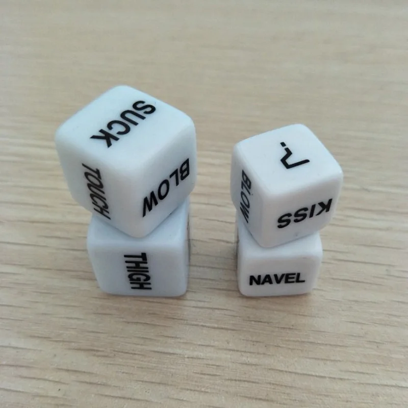 2 шт. в партии кубики секс игрушки для пар Романтика Любовь Humour Dices игры