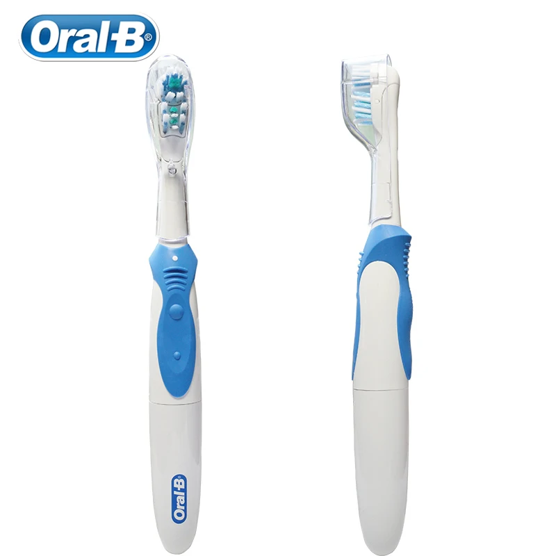 Oral B электрическая зубная щетка для крестообразной чистки зубов отбеливающая
