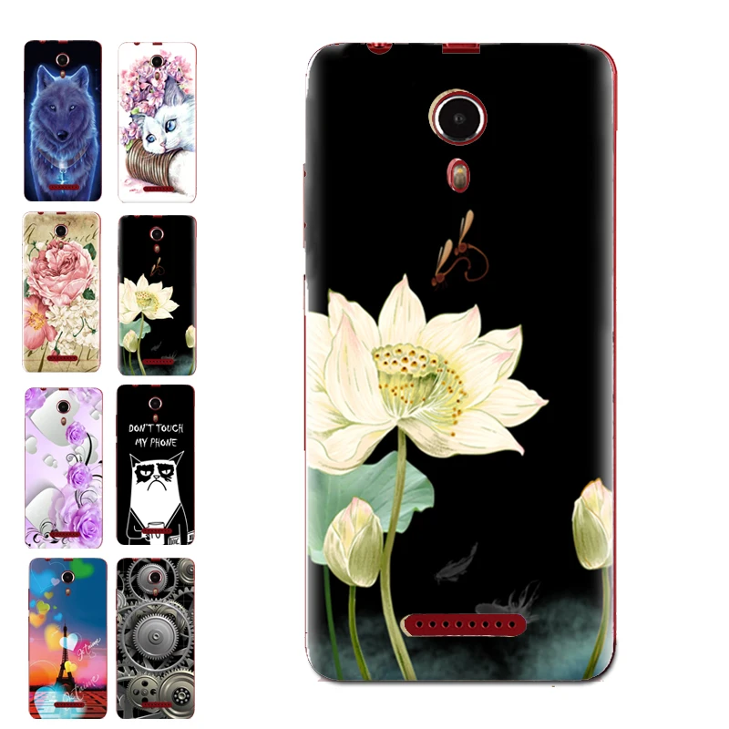 Для BQ 5522 чехол из мультфильма волк король животное краска Мягкий силиконовый чехол для BQ-5522 NEXT задняя крышка корпус сумка