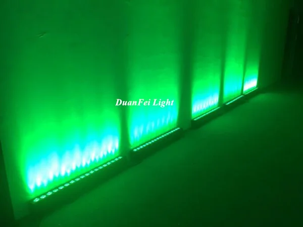 Светодиодная панель для дома 24 партии RGBWA УФ настенный светильник Dmx512 DJ