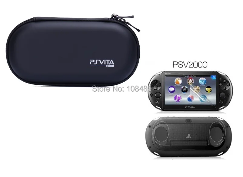 HOTHINK черный Жесткий чехол+ Защитная пленка для psv 2000 PS VITA Slim 2000 PS VITA 1000 защитный чехол
