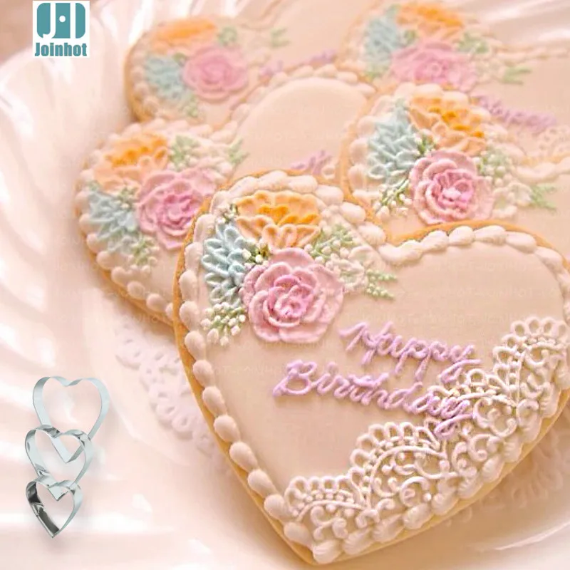 Набор ножей для печенья! 3 шт./компл. форма печенья из нержавеющей стали в форме