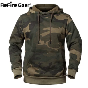 ReFire Gear, Модный пуловер, камуфляжные толстовки для мужчин, Военный стиль, флисовое пальто с капюшоном, повседневная камуфляжная куртка с капюшоном, толстовка, Европейскийамериканский размер