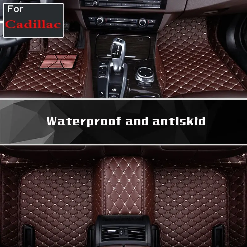 

Car Floor Mats Waterproof Car Accessories Car Carpet For Cadillac Atsl Ct6plug-in Srx Cts Escalade Ats Xts Sls Ct6 Xt5