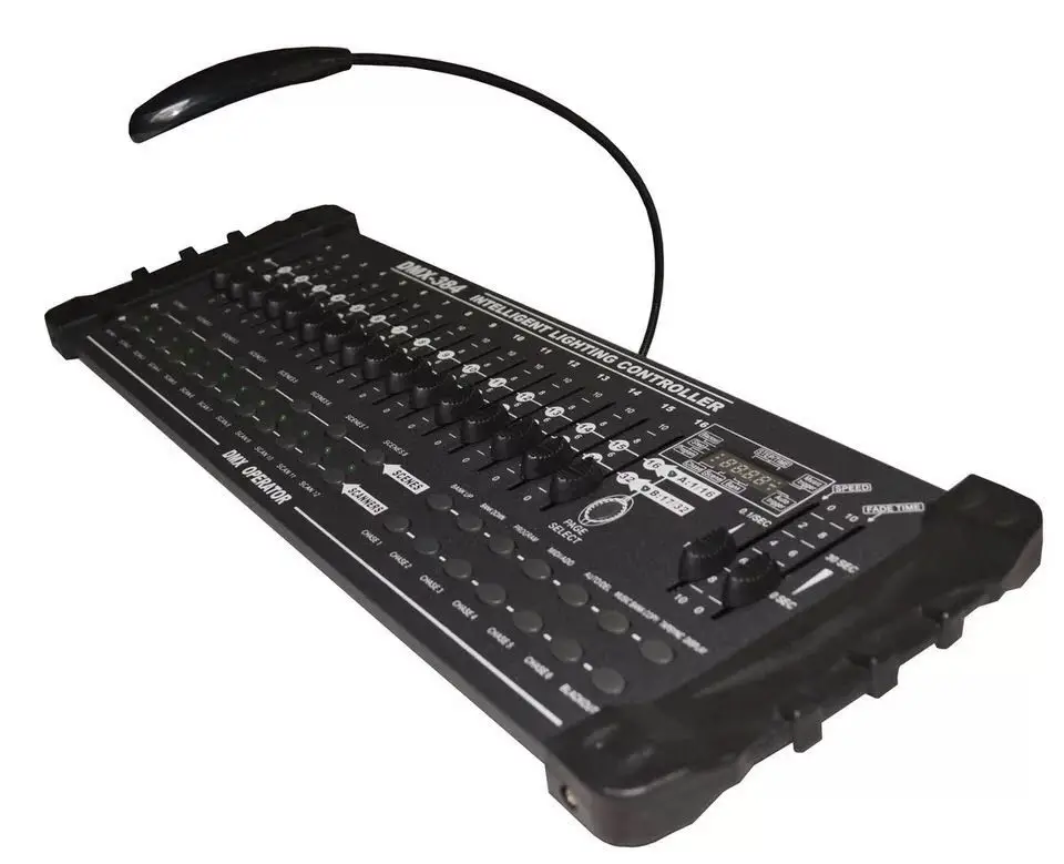 Недорогой контроллер 384 dmx движущийся головной сценический свет dmx512