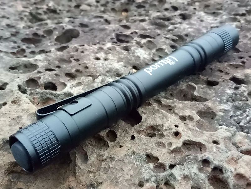 Litwod Z90+ мини-ручка светильник светодиодный светильник вспышка XP-E Q5 Фонарь 1000LM Карманный светильник водонепроницаемый фонарь AAA батарея светодиодный для кемпинга