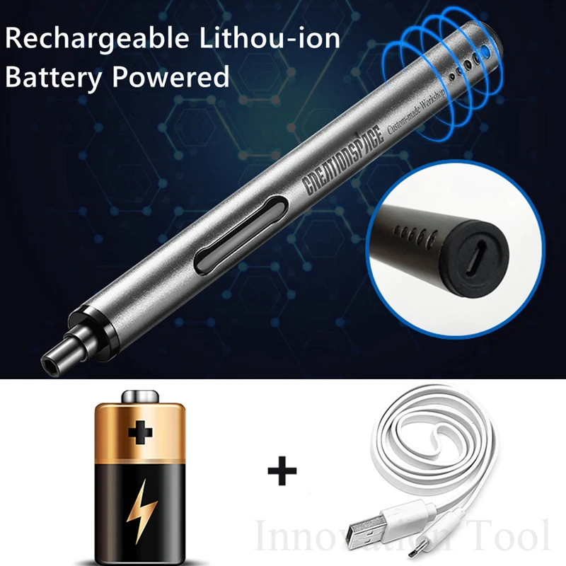 Мини отвертка электрическая аккумуляторная с зарядкой от USB 20 шт. 4