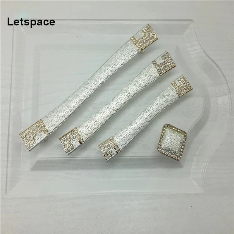 Бесплатная доставка Серебряный комод тянет черный ящик ручки шкафа модные