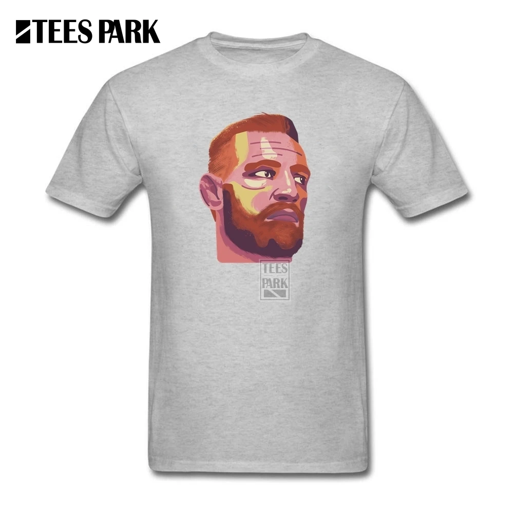 Для Мужчин's футболки Конор Макгрегор ММА взрослых boxinger круглый вырез