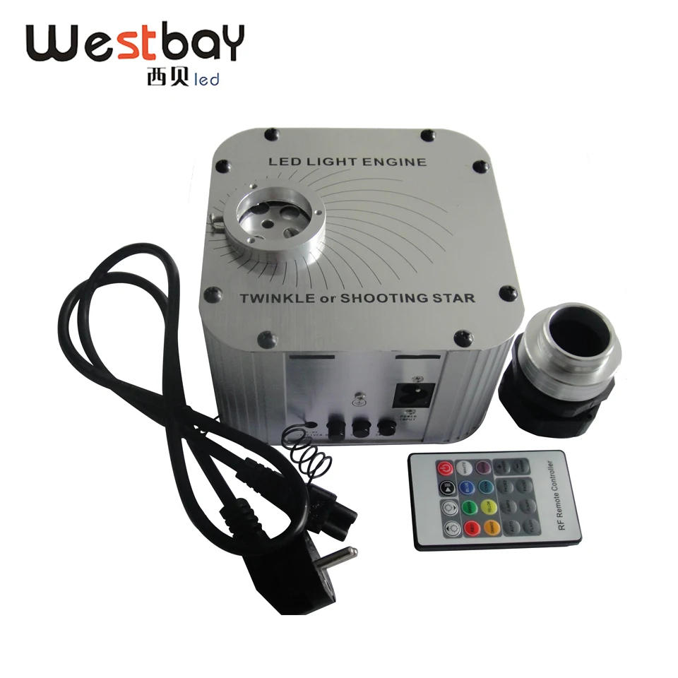 Starry Sky 27W 220V Twinkle Star LED Light Engine Optical Fiber Ceiling Stars without optic fiber+20key RF Remote Control | Лампы и