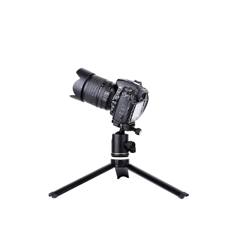 Настольный мини штатив QZSD Q166B + селфи палка Q148B для смартфонов DLSR экшн камера DV iPhone