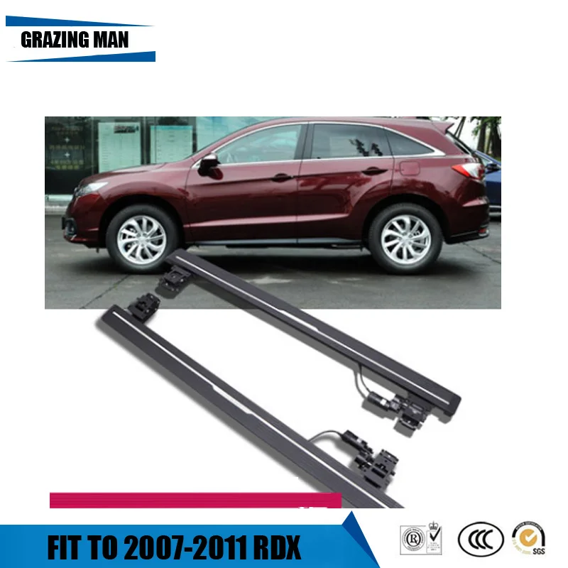 

aluminium Automatic scaling Electric pedal side step running board for 2007-2011 RDX
