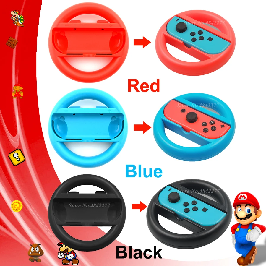 2 шт. подставка для руля гоночной игры аксессуары Nintendo Switch | Электроника