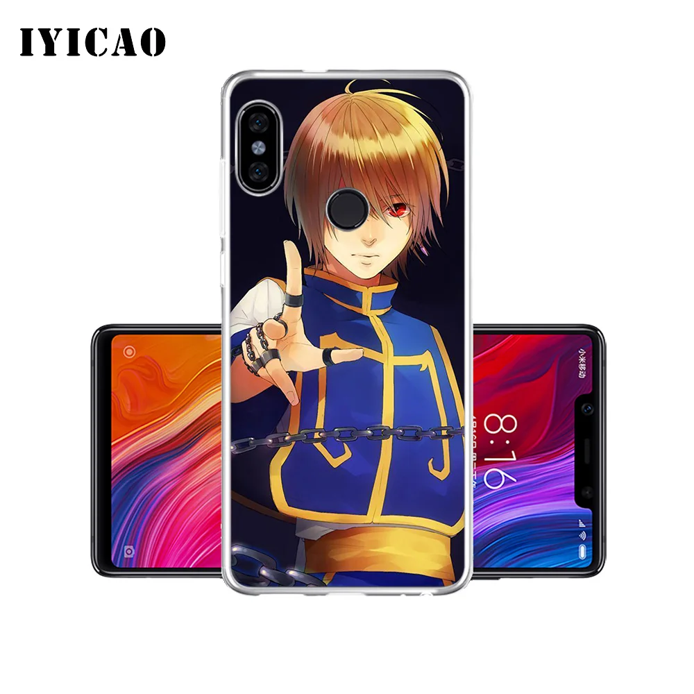 IYICAO hunter x кошка мультфильм мягкий силиконовый чехол для телефона Xiaomi mi 9 8 SE 6 A1 A2 Lite