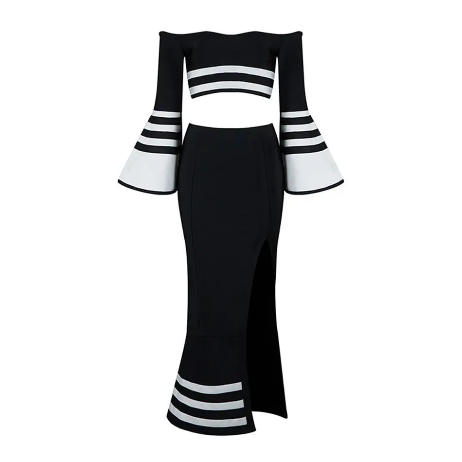 2018 осень и зима новый шаблон высокого класса мода женщина Рог с длинным рукавом