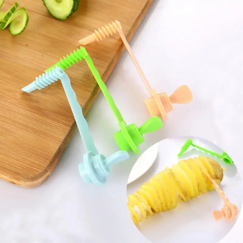 Kitchen Manual Vegetables Cutter Potato Carrot Spiral Slicer Cutting Modes Cooking Tools |
