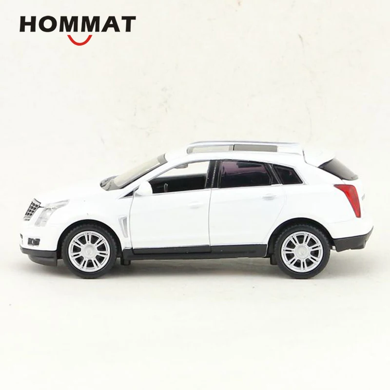 Модель автомобиля HOMMAT в масштабе 1:32 Cadillac SRX SUV модель Литые и игрушечные