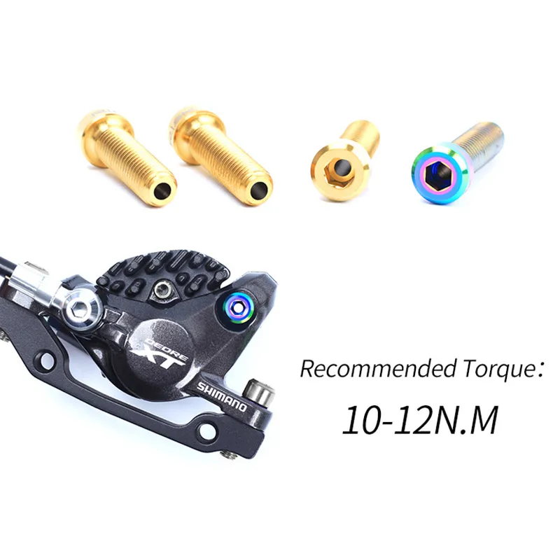 Крепёжные болты для дискового тормоза велосипеда 3 цвета 2 шт. | Спорт и