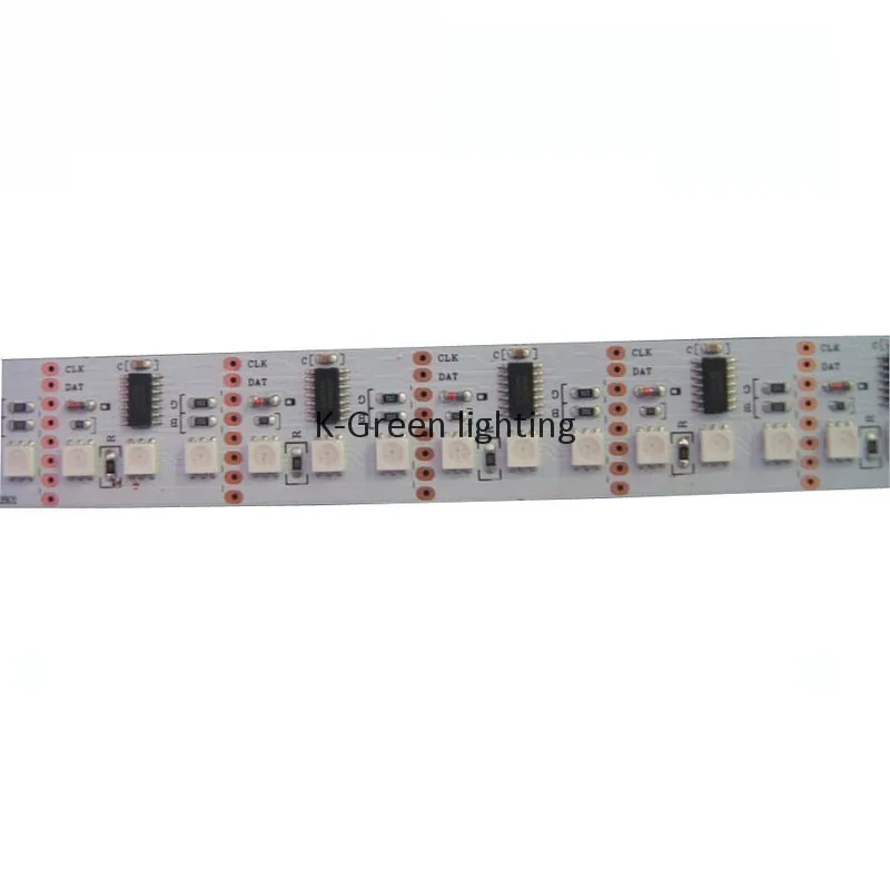 

50mX Programmable WS2801 flexible 5050smd RGB dream color LED strip 96LEDs/m 32Pixels/m express free shipping