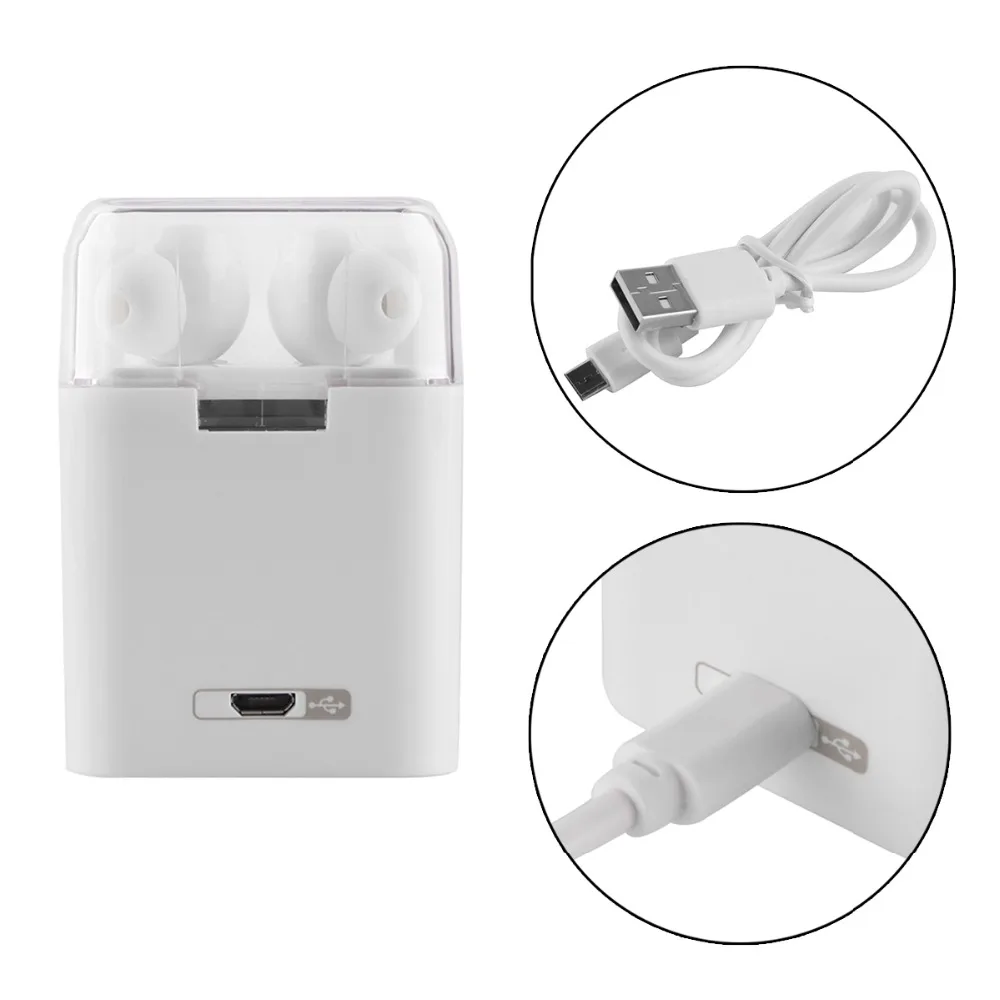 JRGK устойчивое Mini Bluetooth наушники Fantime FUN7 Беспроводной стерео с зарядным
