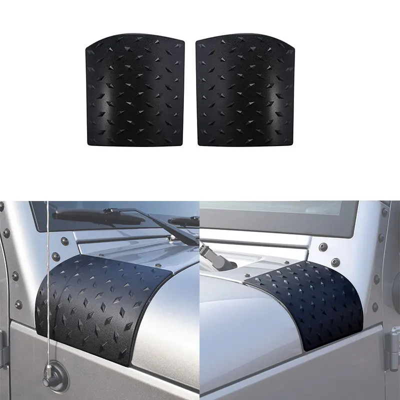I части новый черный корпус капота броня для Jeep Wrangler JK JKU Unlimited Rubicon Sahara X