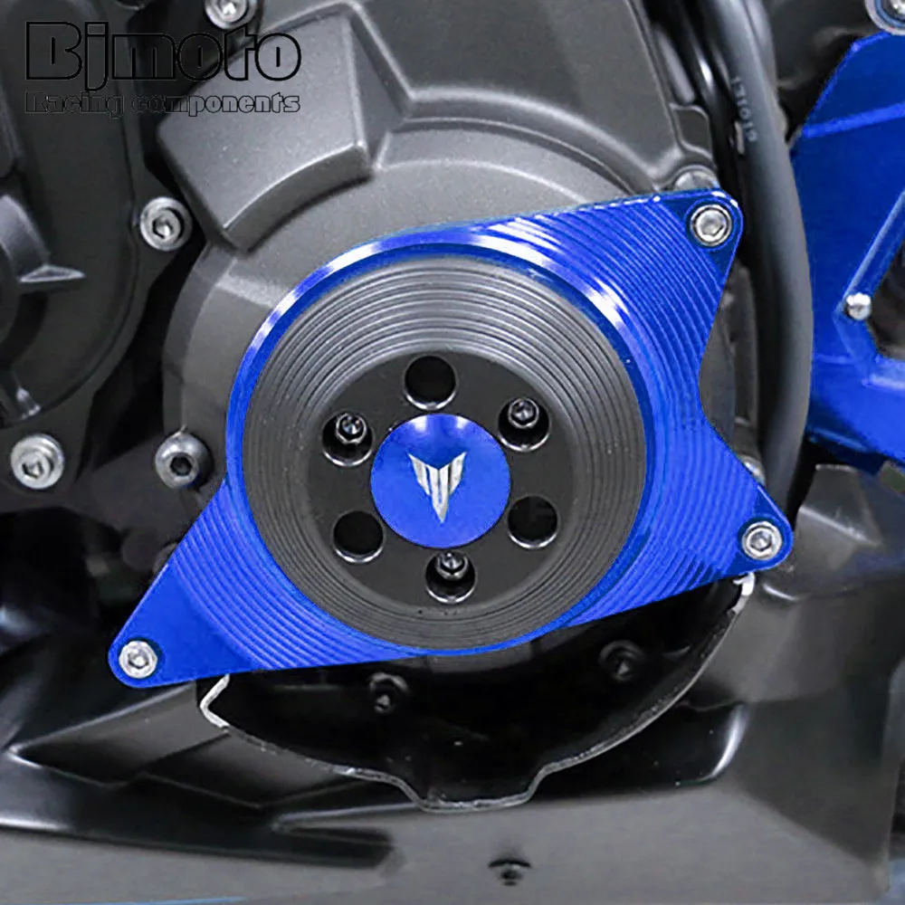 CNC MT 09 FZ Защитная крышка мотоциклетного двигателя противоударные колодки для Yamaha