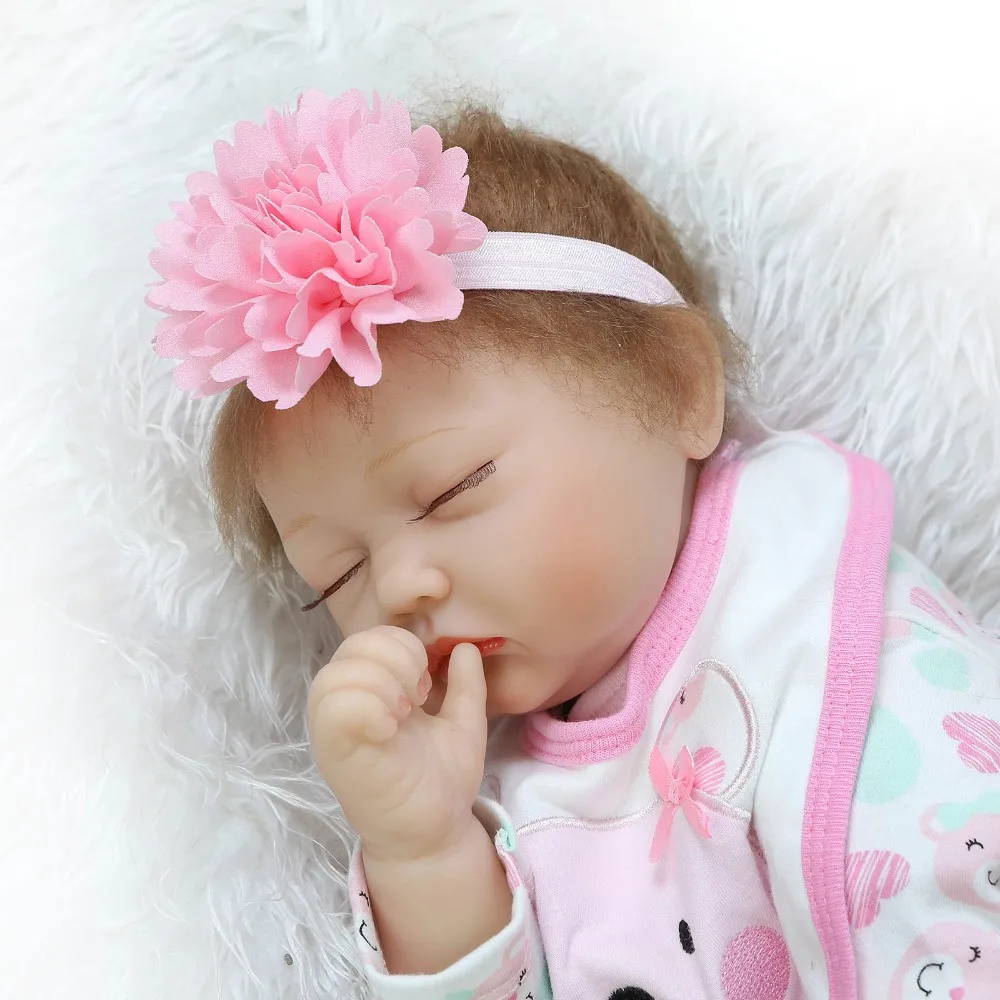 NPK реалистичные куклы reborn Baby, около 22 дюймов, милая Кукла reborn для подарка ребенку, Bonecal Bebes Reborn Brinquedos