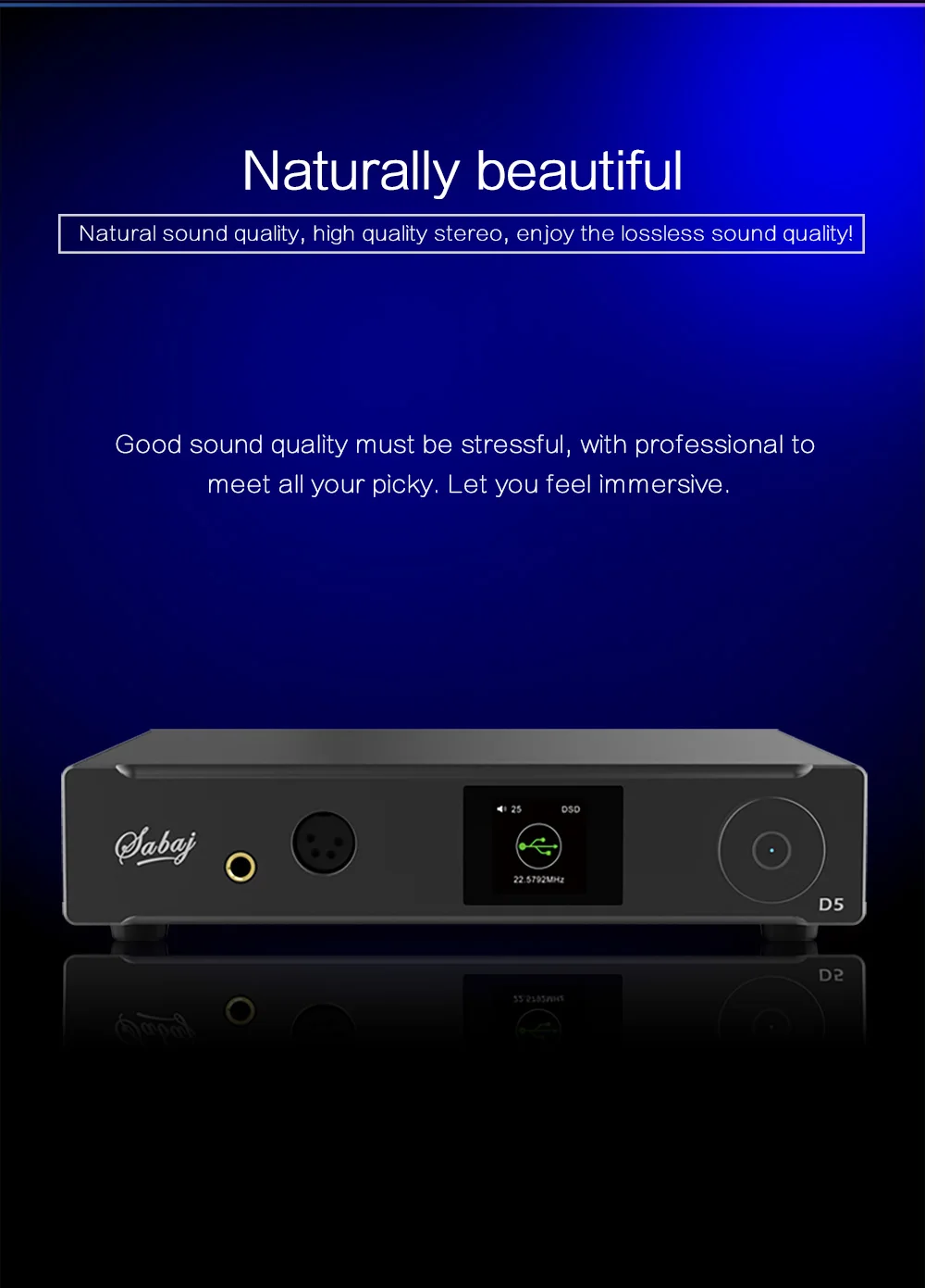 Sabaj D5 Hi-Res Balance Amp ESS9038PRO ES9311 32 бит/768 кГц DSD512 предусилитель Дистанционное управление USB оптический коаксиальный ies вход
