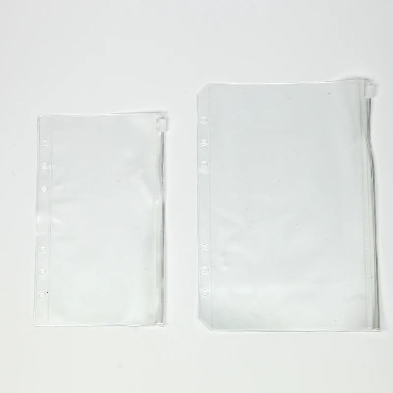 A6 a5 прозрачные пакеты на молнии с одним карманом 1 лист|notebook filler|sheets notebooknotebook spiral |