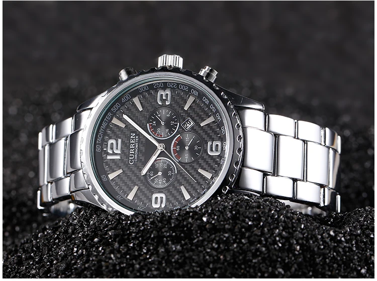 Original New CURREN Top Luxury Relogio Masculino Casual Brand Orologio Analog Date display Men Sport Reloj Military Quartz Watch