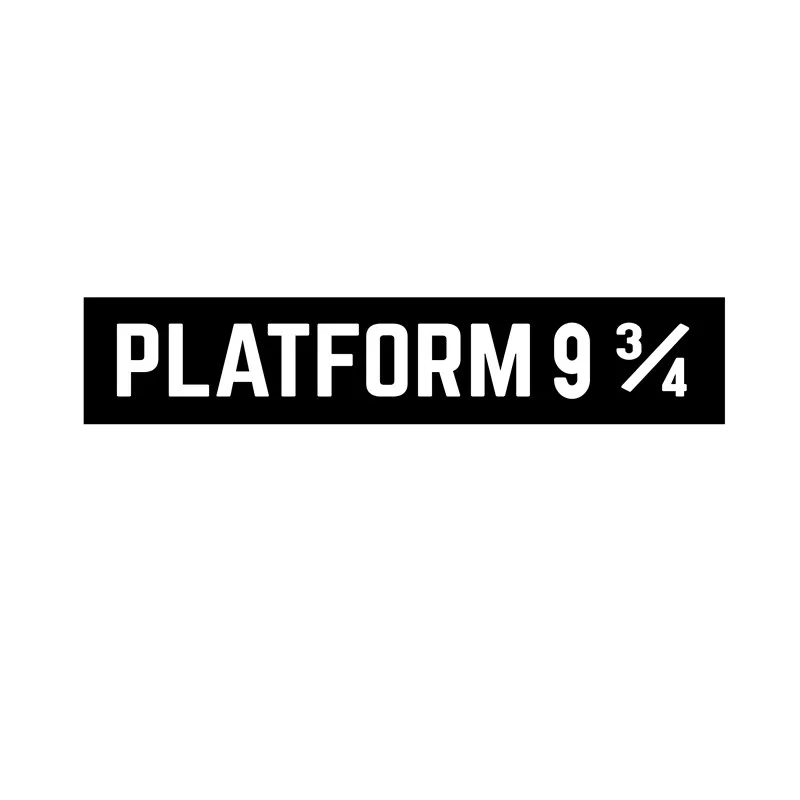 Гарри арт Экспресс Платформа 9 3/4 виниловая наклейка на стену Наклейка окно
