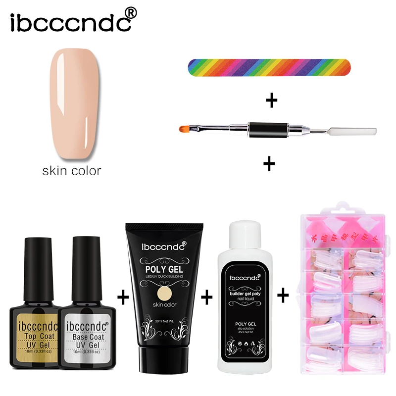 30 г продлить конструирующий гель двойная щетка инструмент для маникюра